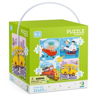 Dodo Puzzle 4-Az-1-Ben Jrmvek 3+