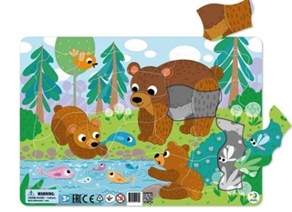 Dodo Keretes Puzzle Medve Bocsok 21 Db 3+