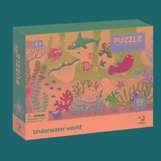 Dodo - Dodo Puzzle Vzalatti Vilg 60 Db 4+