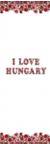 337875 - Paprtasak F Boros. I Love Hungary 12*36