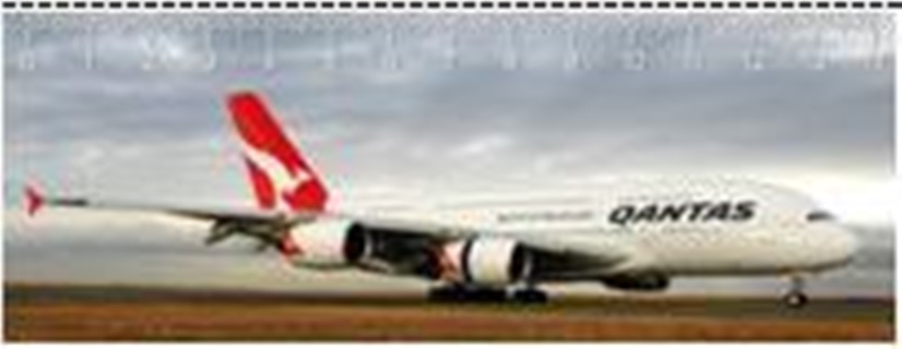 A380 Quantas Deep 3d Vonalz
