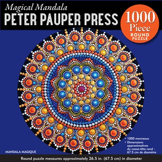 337375 - Peter Pauper Puzzle 1000 Db Magical Mandala Kr Alak