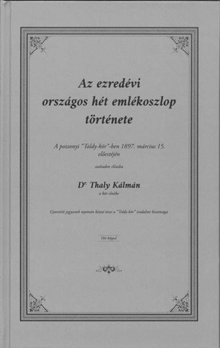 Az Ezredvi Orszgos Ht Emlkoszlop Trtnete