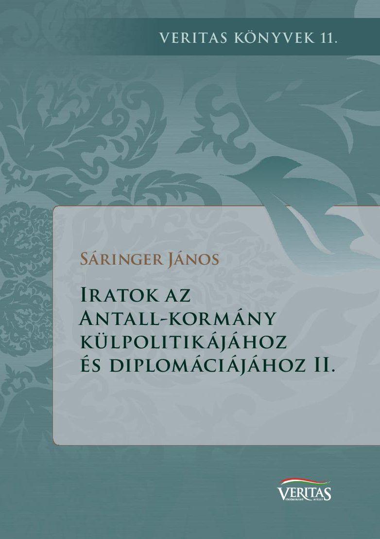 Iratok Az Antall-Kormny Klpolitikjhoz s Diplomcijhoz Ii.