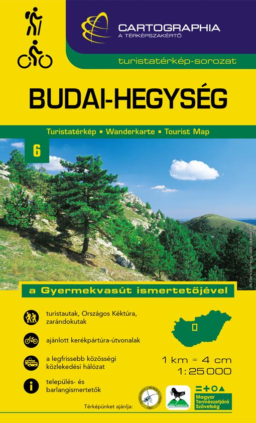 - - Budai-Hegysg Turistatrkp - Cart. - 