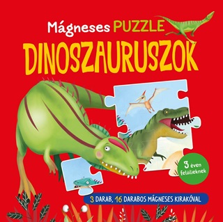 Mgneses Puzzle - Dinoszauruszok