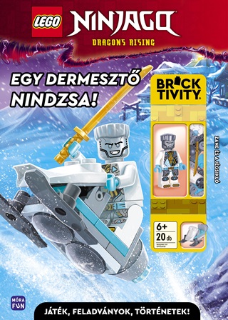 - - Lego Ninjago - Egy Dermeszt Nindzsa - Zane s A Jgsikl Minifigurval