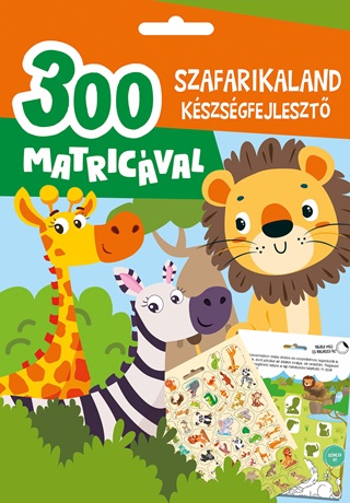 Szafarikaland Kszsgfejleszt - 300 Matricval